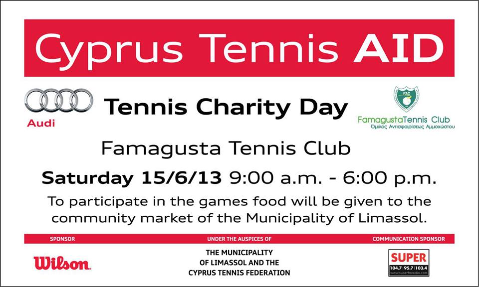 CYPRUS TENNIS AID CHARITY EVENT